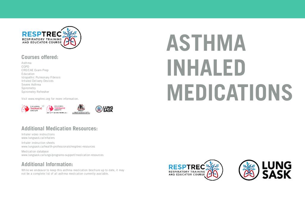 Asthma Inhaled Medications